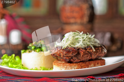 Image of Gourmet steak meat