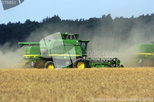 Image of Combine harvester