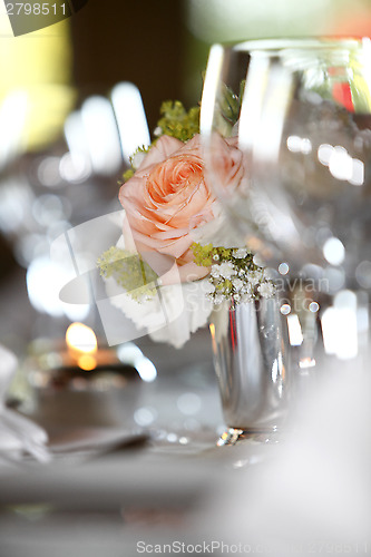 Image of Laid wedding table 