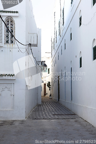 Image of Narrow alley in Assila, Morocco