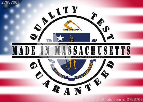 Image of Quality test guaranteed stamp 