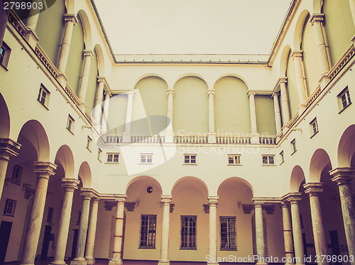 Image of Retro look Doge Palace in Genoa