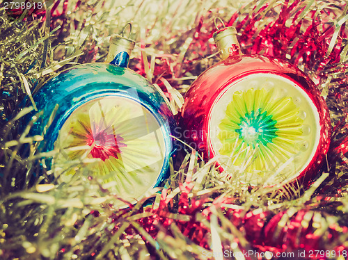 Image of Retro look Baubles