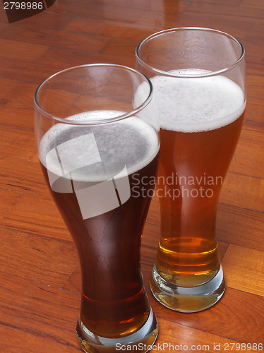 Image of Two glasses of German beer