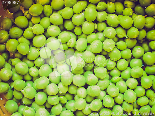 Image of Retro look Green peas