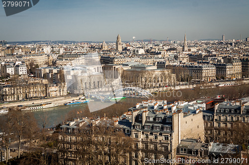 Image of View over the rooftops of Paris