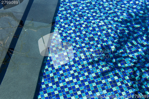 Image of Person swimming in a pool in Bali