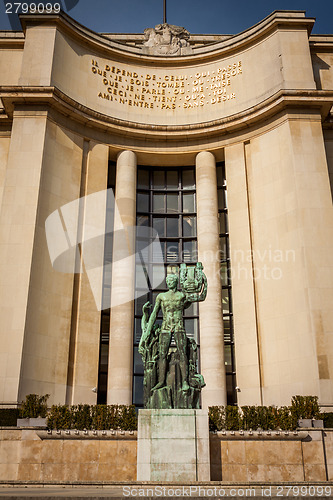 Image of Exterior of a historical townhouse in Paris