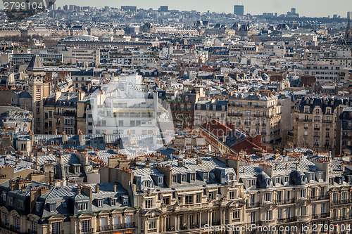 Image of View over the rooftops of Paris