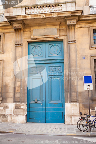 Image of Exterior of a historical townhouse in Paris