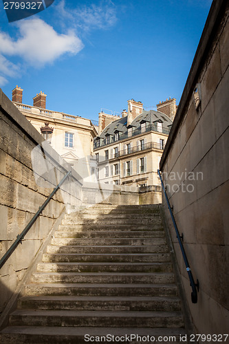 Image of Exterior of a historical townhouse in Paris