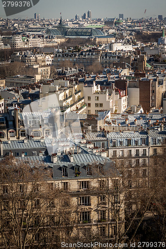 Image of View over the rooftops of Paris