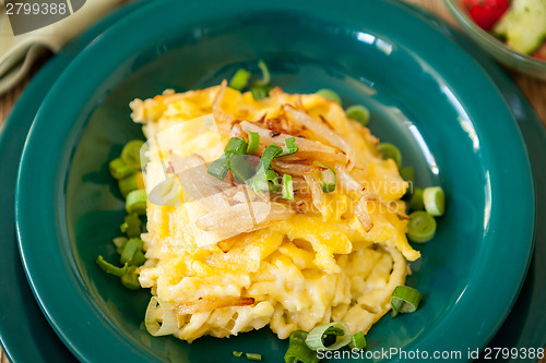 Image of Macaroni cheese or spatzle egg noodle