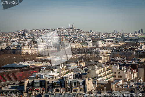 Image of View over the rooftops of Paris