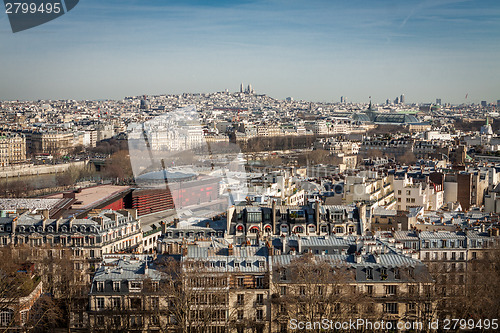 Image of View over the rooftops of Paris