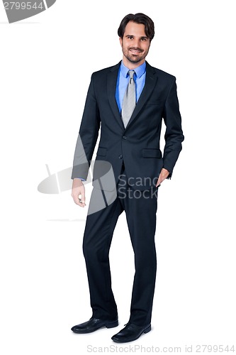 Image of Confident relaxed business executive