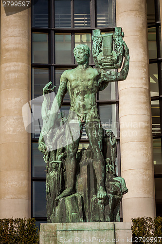 Image of Exterior of a historical townhouse in Paris