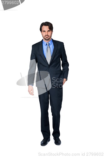 Image of Confident relaxed business executive