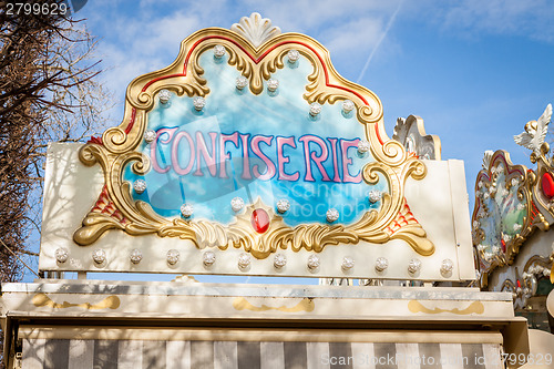 Image of Ornate carousel or merry-go-round