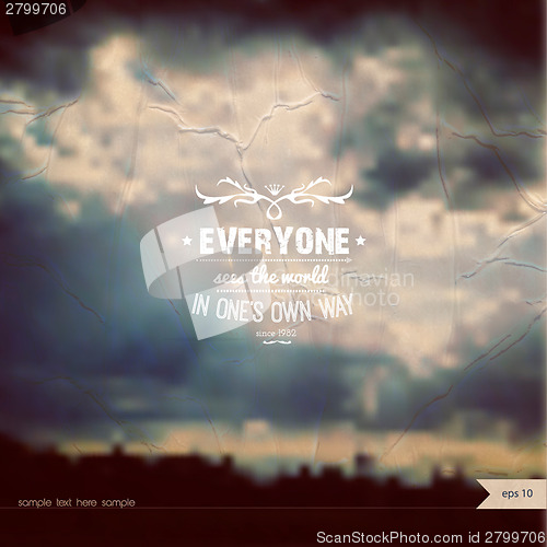 Image of Vector summer background with place for your text.
