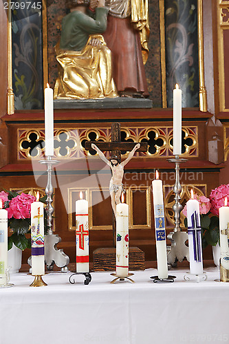 Image of Altar in the church