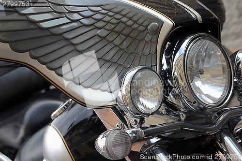 Image of Motorcycle Headlight