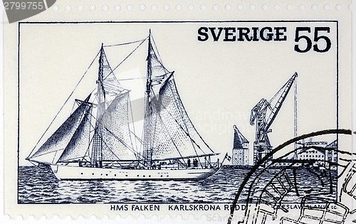 Image of Sailing Ship Stamp