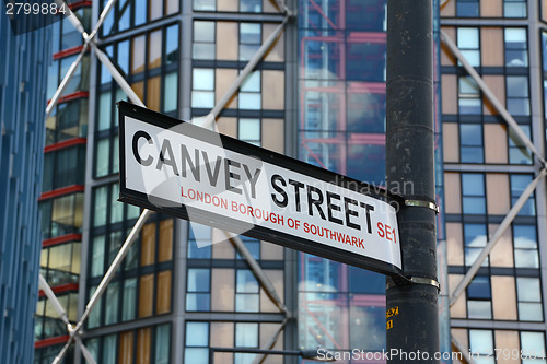 Image of Canvey Street street sign