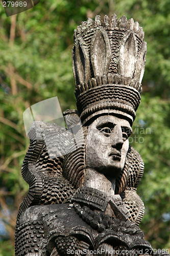 Image of Wooden sculpture