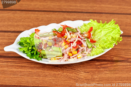 Image of tasty salad