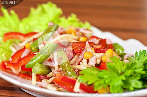 Image of tasty salad