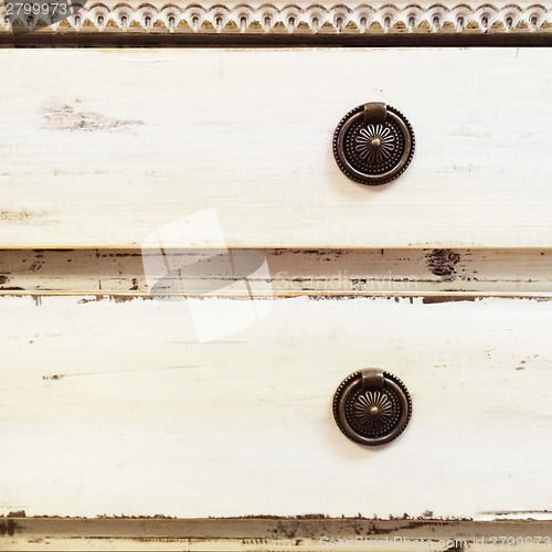 Image of Old style chest of drawers