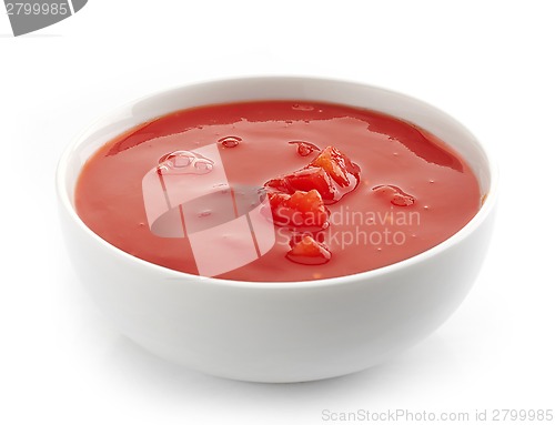 Image of fresh tomato soup