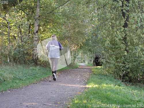 Image of Jogging man