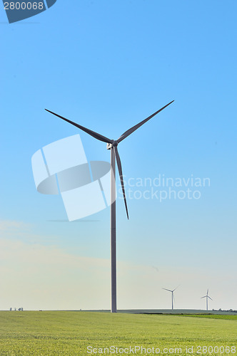 Image of windmills for electric power production