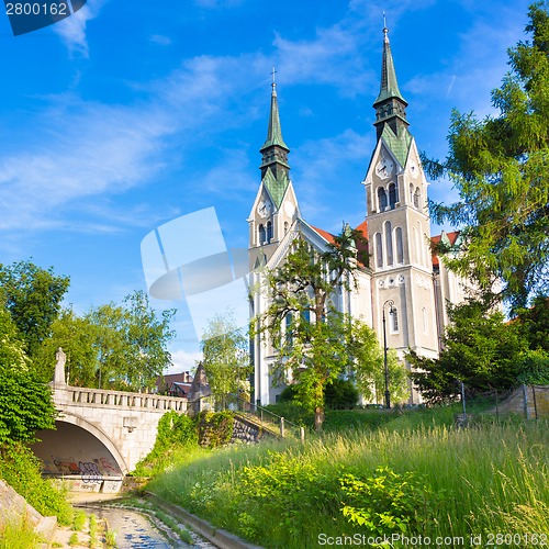 Image of Trnovo Church in Ljubljana, Slovenia