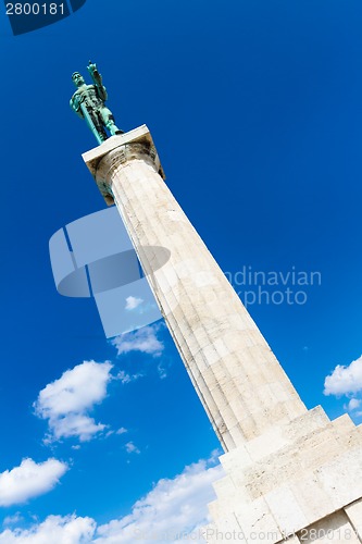 Image of Statue of the Victor, Belgrade, Serbia.