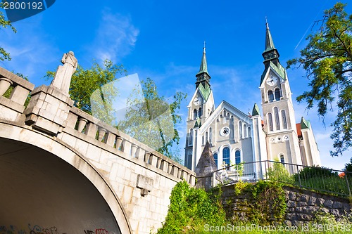 Image of Trnovo Church in Ljubljana, Slovenia