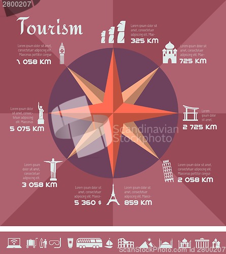 Image of Travel Infographic Template.