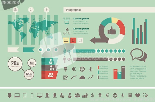 Image of Technology Infographic Elements