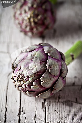 Image of fresh artichokes