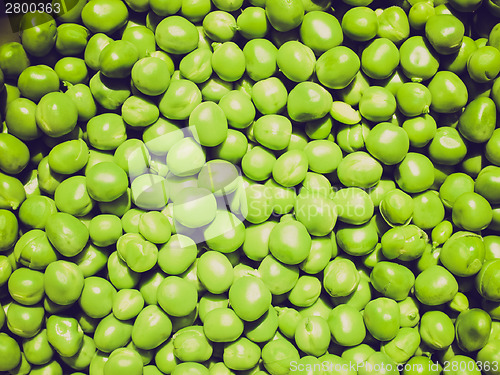 Image of Retro look Peas picture