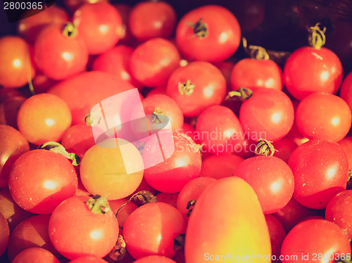 Image of Retro look Tomatoes picture