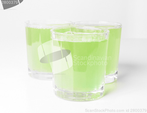 Image of Green apple juice