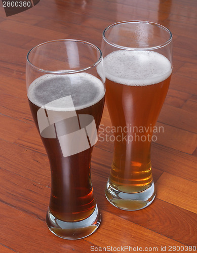 Image of Two glasses of German beer