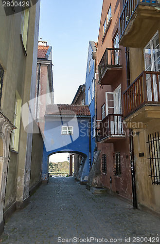 Image of Warsaw Old Town.