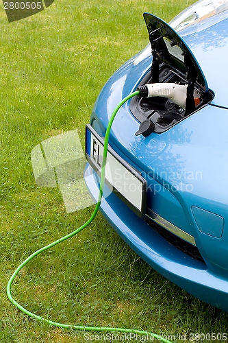 Image of Charging an electric car