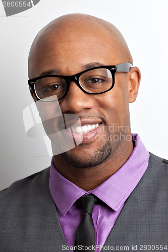 Image of Smiling Business Man