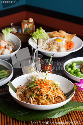 Image of Variety of Thai Dishes