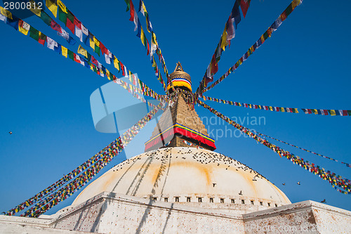 Image of Boudhanath stupa in Kathmandu